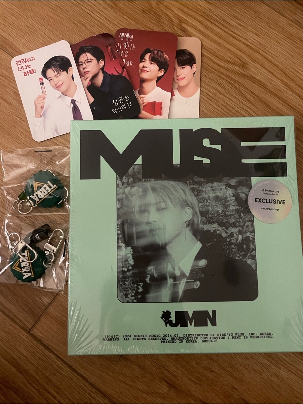 MUSE Album - Mint Green Special Edition jimin brand new